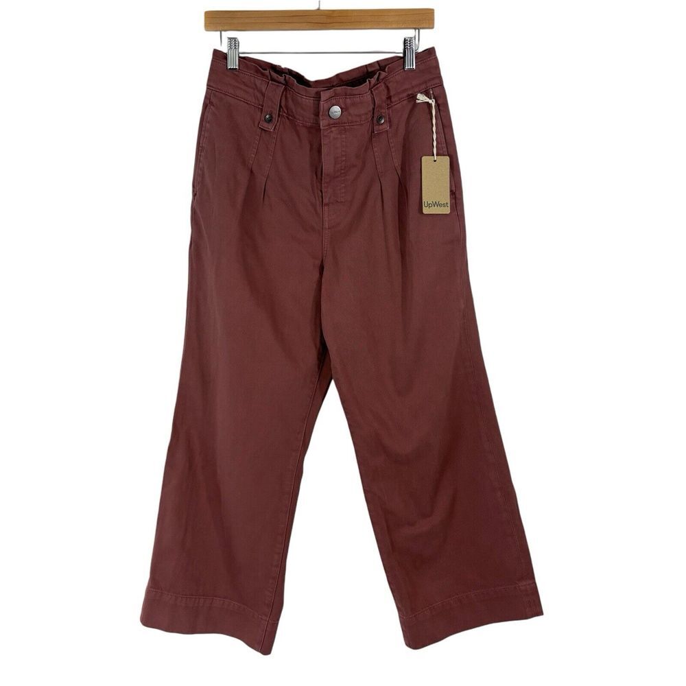 UpWest Women's Cropped Pants in Rust
